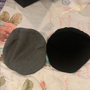 Stylish Gray and Black Caps (2)